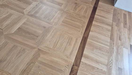 Posa parquet mosaico a Brescia